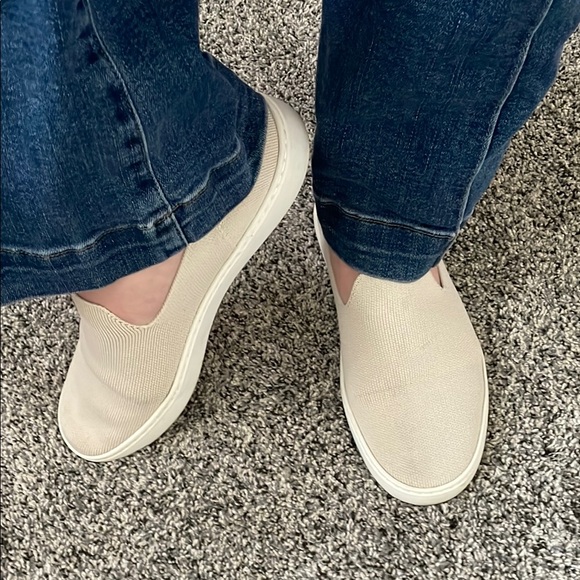 Rothy's Shoes - Rothy’s Beige Slip-On Sneakers 9